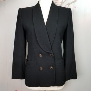 Black Blazer Gold Buttons
